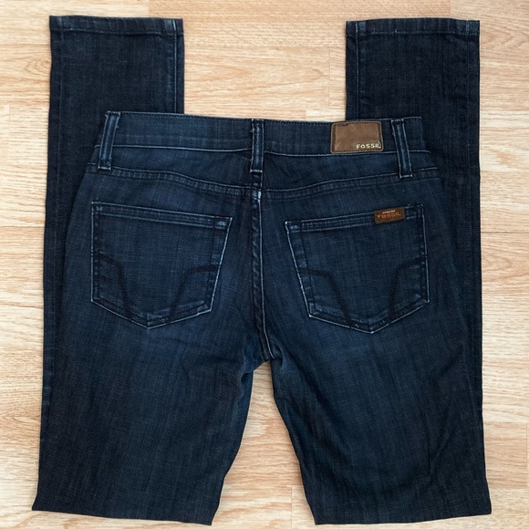 Fossil Dark Wash Skinny Stretch Jeans 25 - Picture 1 of 7